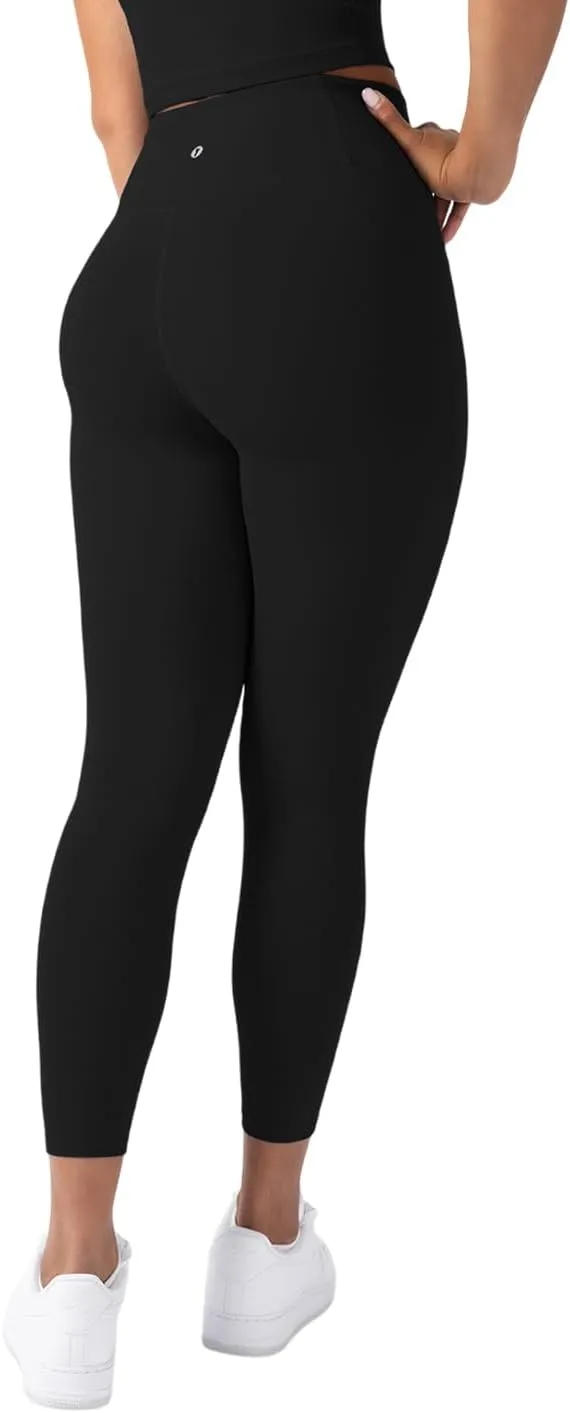 YITTY Active Women's Ultraluxe Crossover High-Waist Legging, Athleisure, 4-Way-Stretch
