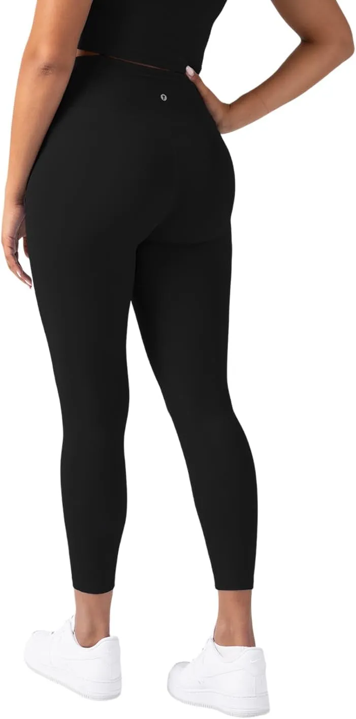YITTY Active Women's Ultraluxe Crossover High-Waist Legging, Athleisure, 4-Way-Stretch