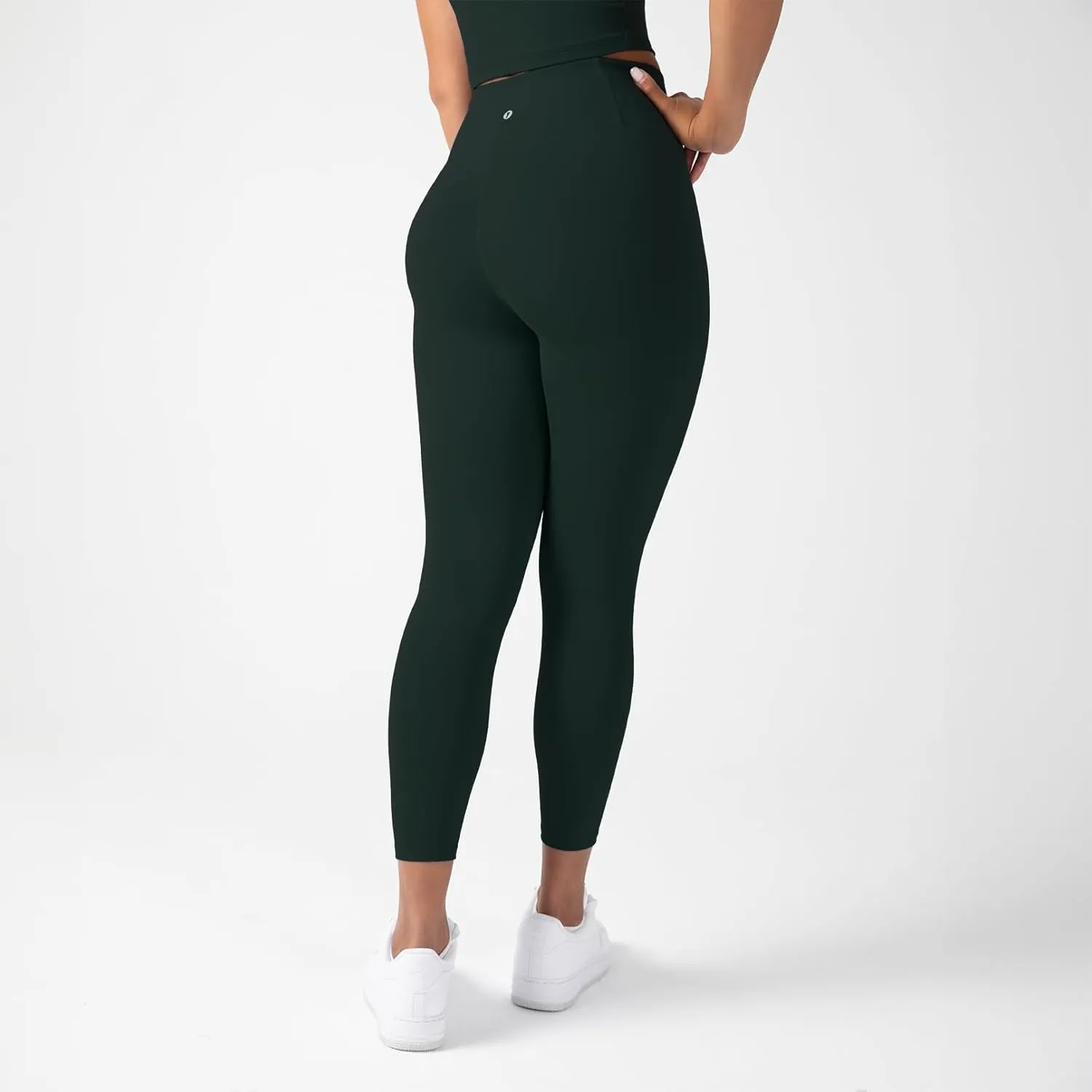 YITTY Active Women's Ultraluxe Crossover High-Waist Legging, Athleisure, 4-Way-Stretch