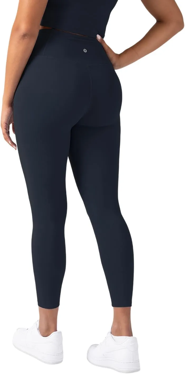 YITTY Active Women's Ultraluxe Crossover High-Waist Legging, Athleisure, 4-Way-Stretch