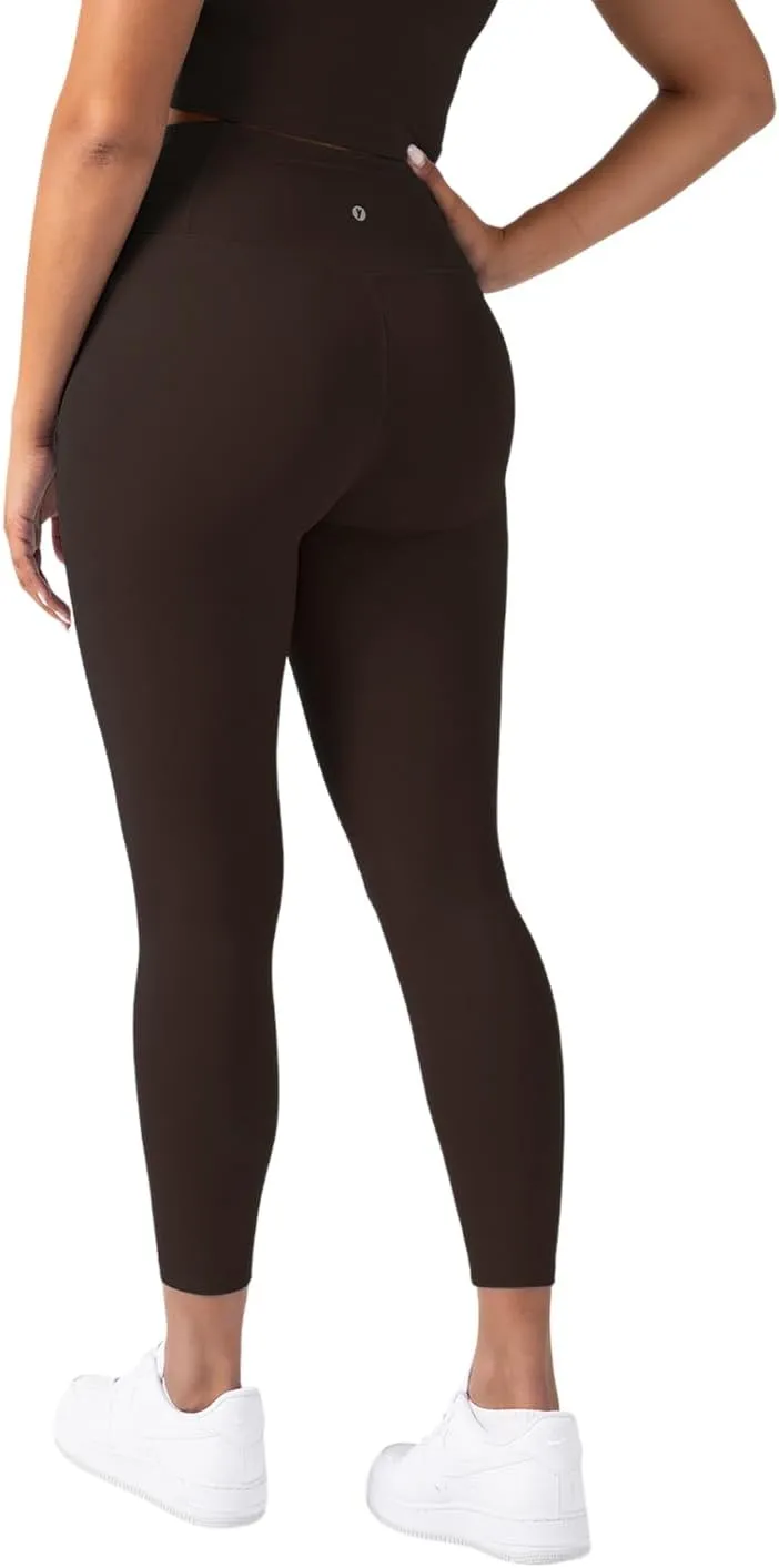 YITTY Active Women's Ultraluxe Crossover High-Waist Legging, Athleisure, 4-Way-Stretch