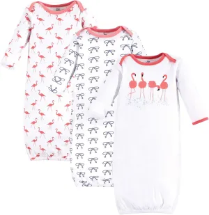 Yoga Sprout Cotton Gowns, 3 Pack